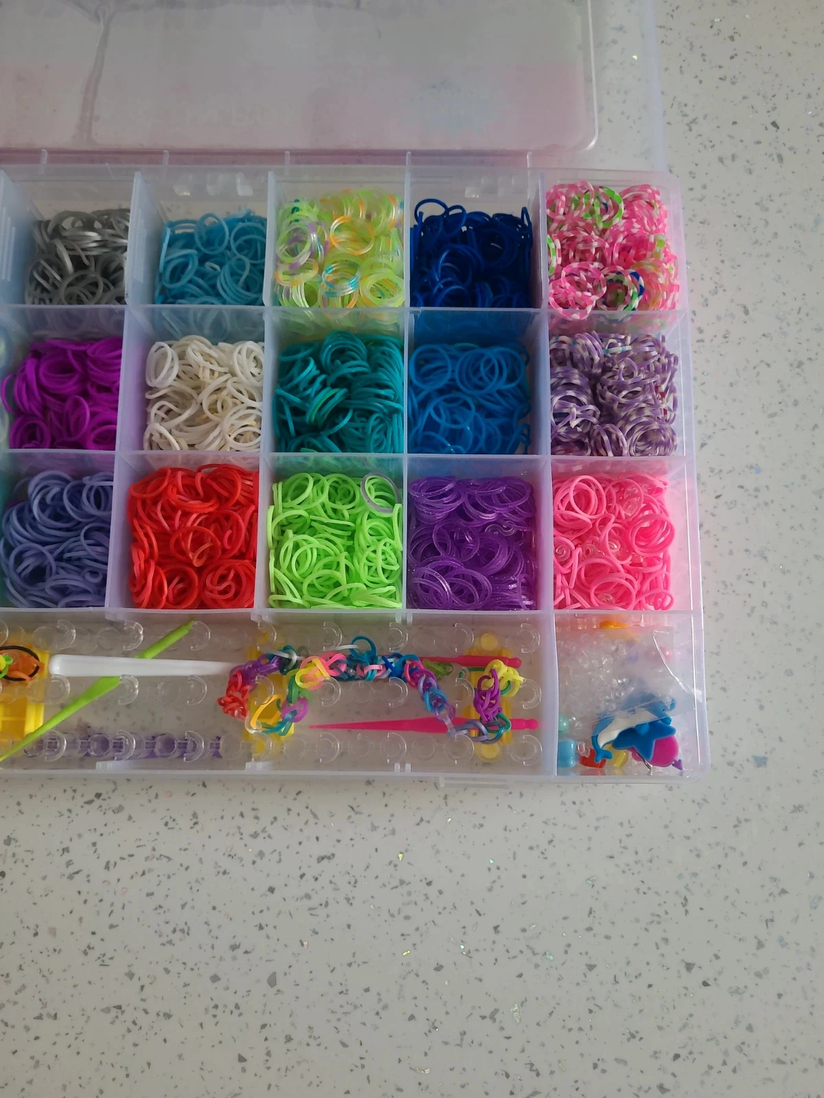 Kit de criação de pulseiras Rainbow loom – photo 4
